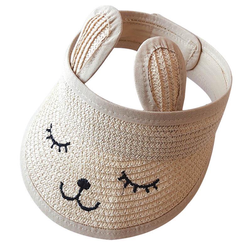 Bunny Baby Hat Summer Straw Folding Visor Baby Cap Cute Adjustable Kids Sun Hat for Boys Girls Children Cap 1-3Y бежевий
Bunny Baby Hat Summer Straw Folding Visor Baby Cap Cute Adjustable Kids Sun Hat for Boys Girls Children Cap 1-3Y бежевий