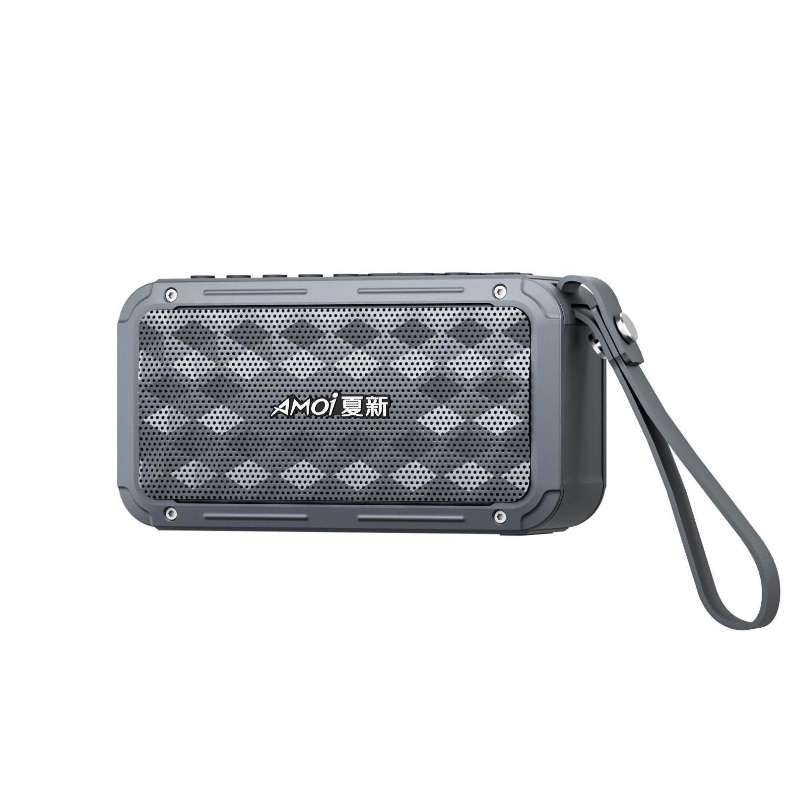Portable Rechargeable FM Radio Outdoor Heavy Bass TWS Bluetooth Speaker Handsfree Music Player Support Recording TF USB AUX Play сірий
Portable Rechargeable FM Radio Outdoor Heavy Bass TWS Bluetooth Speaker Handsfree Music Player Support Recording TF USB AUX Play сірий