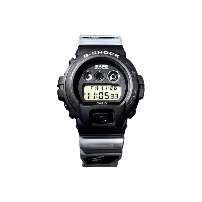 Casio G-Squad Series Bape 10th Anniversary Fashion Trendy Ink Wash Retro Low-Key Quartz Watch Men watches Black DW-6900BAPE20-1PFP Black Dial
Casio G-Squad Series Bape 10th Anniversary Fashion Trendy Ink Wash Retro Low-Key Quartz Watch Men watches Black DW-6900BAPE20-1PFP Black Dial