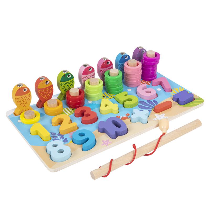 Wooden Number and Shape Matching 3D Puzzle Board - Educational Toy for Early Learning
Wooden Number and Shape Matching 3D Puzzle Board - Educational Toy for Early Learning