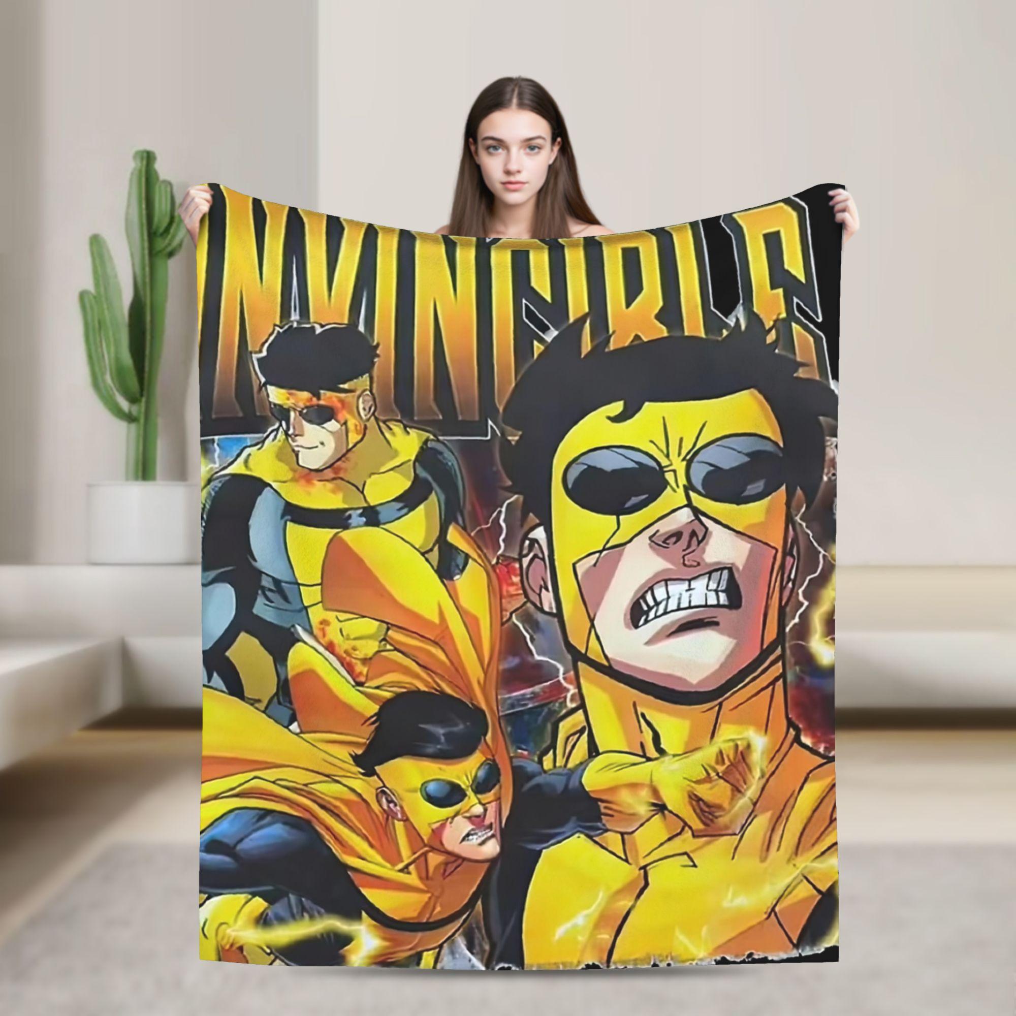 Mark Grayson Invincible Flannel Blanket Fashion Throw Blankets for Home 125*100cm Plush Thin Quilt 75x90cm
Mark Grayson Invincible Flannel Blanket Fashion Throw Blankets for Home 125*100cm Plush Thin Quilt 75x90cm