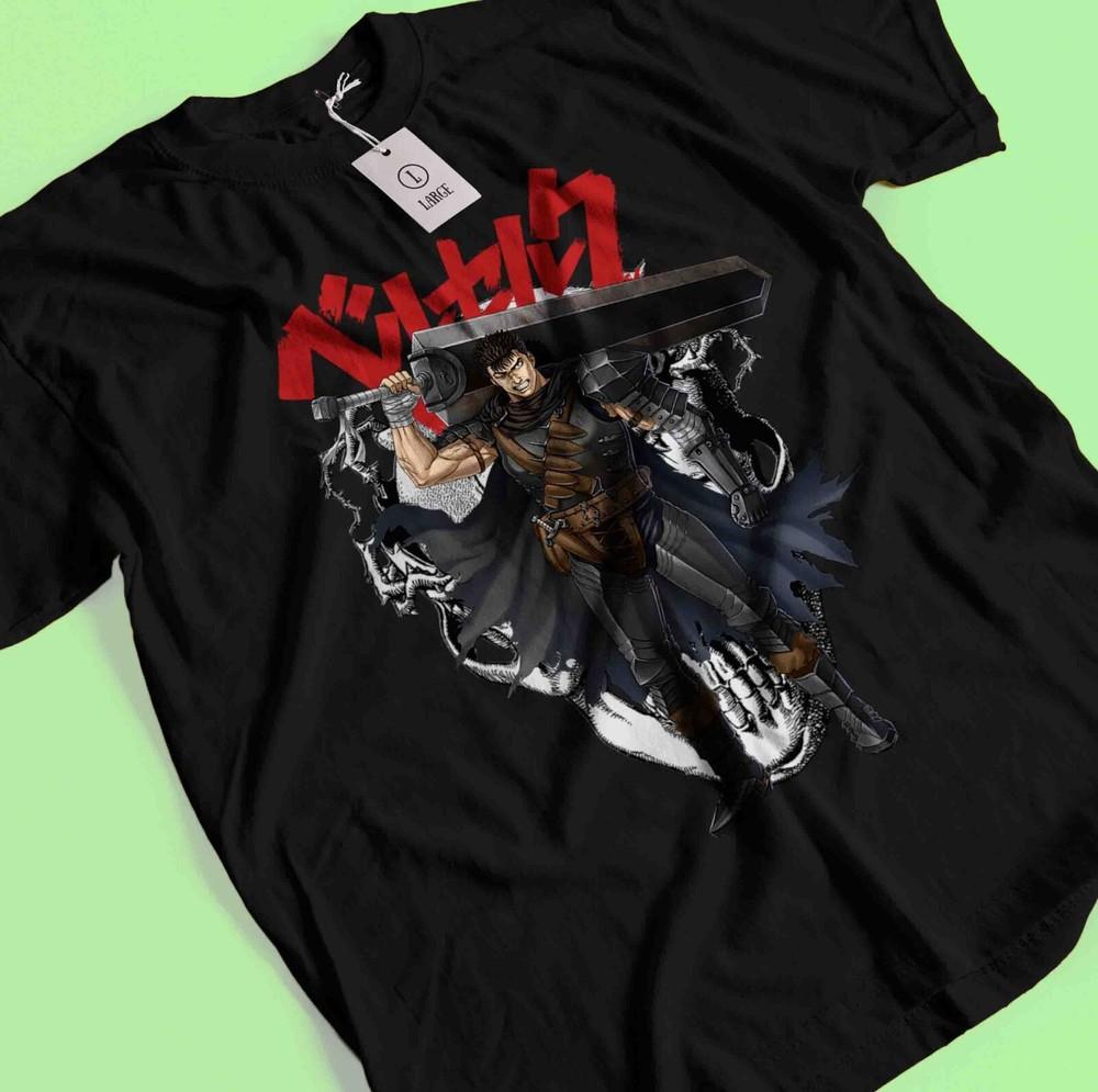 Berserk T-Shirt, Japanese Anime Tshirt Guts Manga Shirt, Trendy Shirt Anime Tee 4XL
Berserk T-Shirt, Japanese Anime Tshirt Guts Manga Shirt, Trendy Shirt Anime Tee 4XL