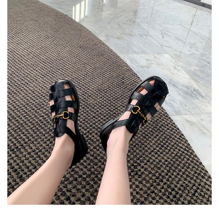 Кожаные римские сандалии женские полые 2025 лето новые пляжные туфли плетеные конская пряжка ретро пряжка на один ремешок крутые шлепанцы 35
Кожаные римские сандалии женские полые 2025 лето новые пляжные туфли плетеные конская пряжка ретро пряжка на один ремешок крутые шлепанцы 35