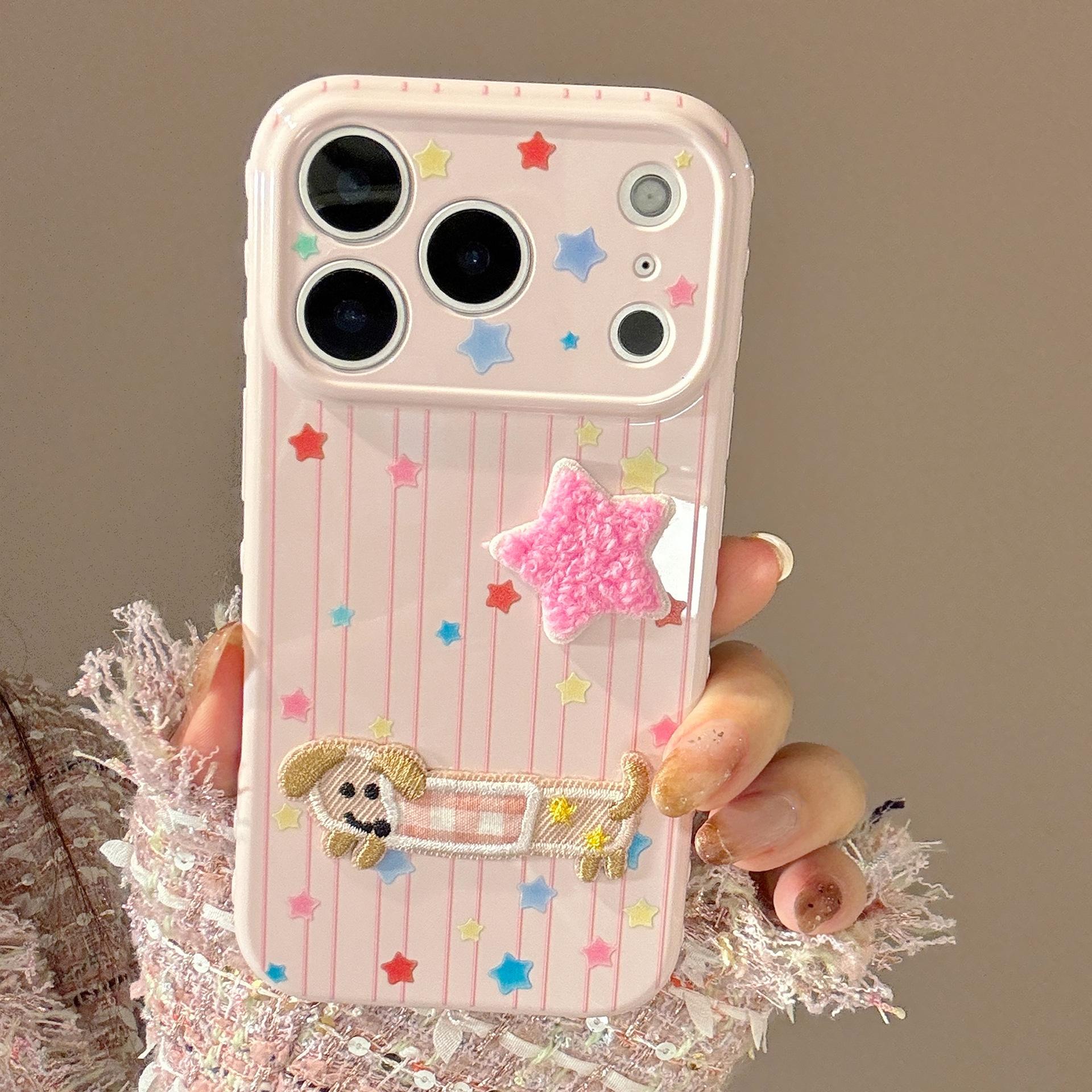 Plush Colorful Star Cartoon for Apple 17 Promax Mobile Phone Case for Iphone 16 Suitable for 15 Three-dimensional Cats and Dogs 14 Soft 12 17promax perforation
Plush Colorful Star Cartoon for Apple 17 Promax Mobile Phone Case for Iphone 16 Suitable for 15 Three-dimensional Cats and Dogs 14 Soft 12 17promax perforation