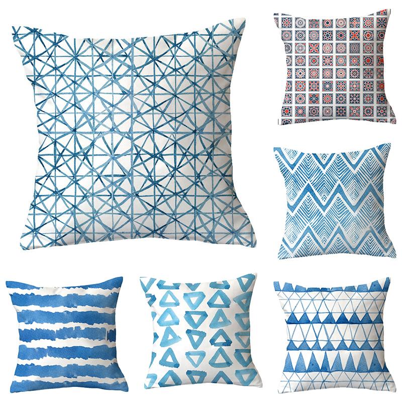 45x45cm Blue Geometric Pillowcase Living Room Sofa Office Seat Lumbar Cushion Cushion Cover Home Decor Throw Pillowcase
45x45cm Blue Geometric Pillowcase Living Room Sofa Office Seat Lumbar Cushion Cushion Cover Home Decor Throw Pillowcase