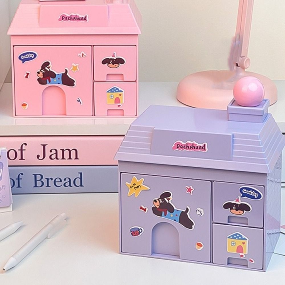 Detachable Small House Pen Holder Space Saving Stationery Storage Drawer Home фіолетовий
Detachable Small House Pen Holder Space Saving Stationery Storage Drawer Home фіолетовий