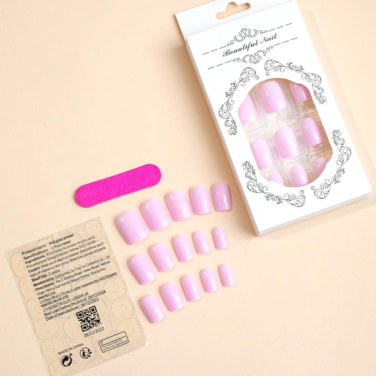 Однотонные короткие носимые съемные типсы для ногтей - Искусственные готовые ногти
Однотонные короткие носимые съемные типсы для ногтей - Искусственные готовые ногти