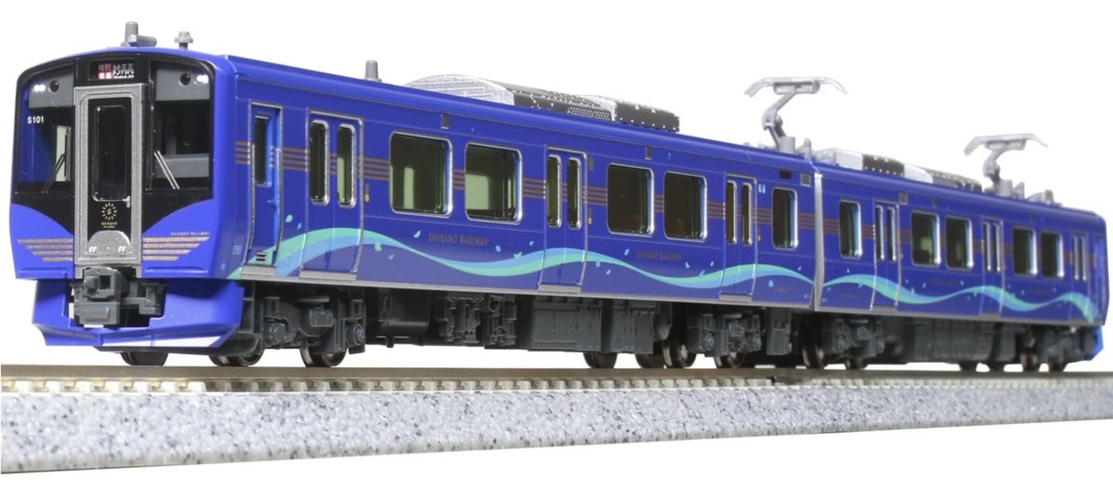 Shinano Railway SR1 Series 100 Series Type Set 10-955(N) Karuizawa Resort 2-Car синій
Shinano Railway SR1 Series 100 Series Type Set 10-955(N) Karuizawa Resort 2-Car синій