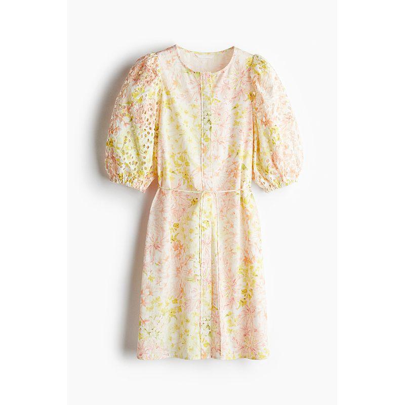 HM Women s Clothing Florals Dress 2025 Fall New Arrival French Hollow Embroider Puff Sleeves Draped Dress 1275625 White/Florals 160/88(S)
HM Women s Clothing Florals Dress 2025 Fall New Arrival French Hollow Embroider Puff Sleeves Draped Dress 1275625 White/Florals 160/88(S)