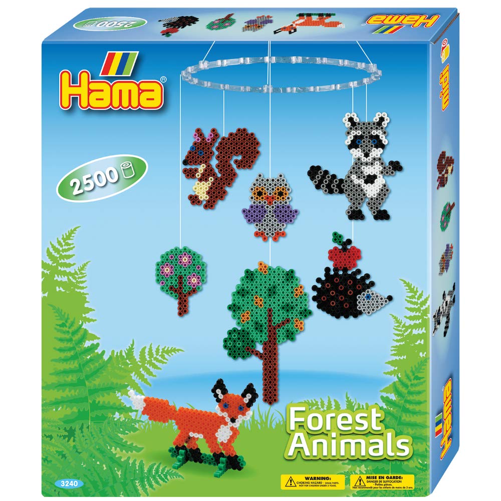 Bornelund Malte Haaning Hama Beads Forest Animal Mobile, Ages 4+, MH3240
Bornelund Malte Haaning Hama Beads Forest Animal Mobile, Ages 4+, MH3240