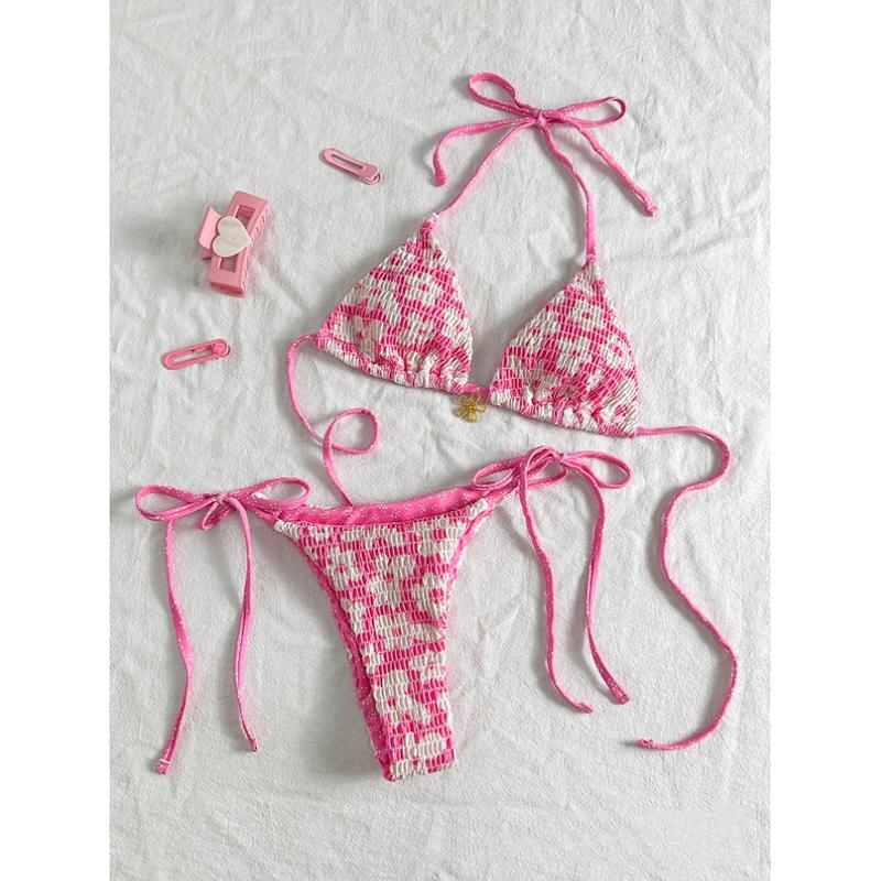 Халтер Цветочный Принт В рубчик Бикини Женский Купальник Женский Купальный Костюм Набор Бикини из 2 предметов Купальник Пляжная Одежда XL розовый
Халтер Цветочный Принт В рубчик Бикини Женский Купальник Женский Купальный Костюм Набор Бикини из 2 предметов Купальник Пляжная Одежда XL розовый