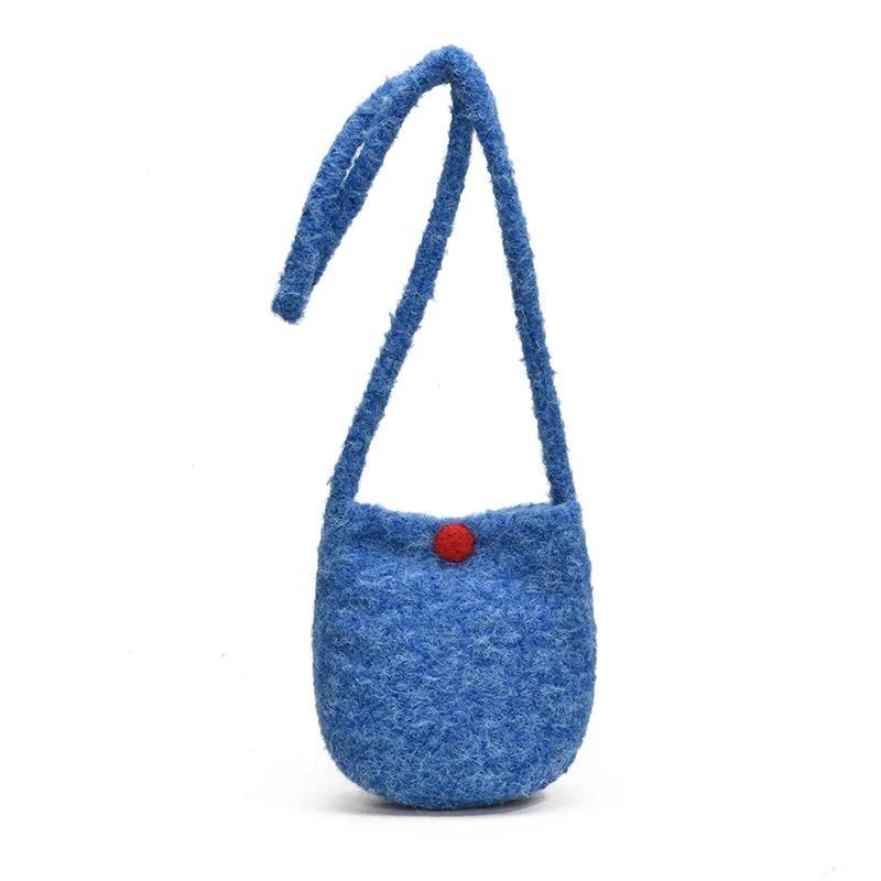 Fashion Solid Color Soft Youth Cotton Fabric Sweet Shoulder Bags Styles Autumn and Winter Casual Simplicity Crossbody Bags
Fashion Solid Color Soft Youth Cotton Fabric Sweet Shoulder Bags Styles Autumn and Winter Casual Simplicity Crossbody Bags
