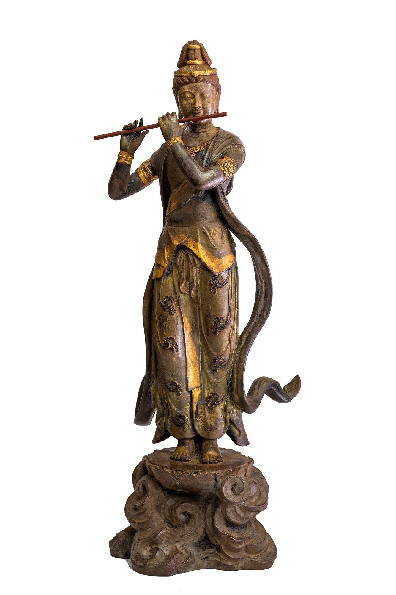 National Treasure Reprint Edition Voice Bodhisattva Statue 38cm Lacquer Antique Finish Wax Made by Nitten Sculptor Toshikatsu Kita Original Statue бронзовий
National Treasure Reprint Edition Voice Bodhisattva Statue 38cm Lacquer Antique Finish Wax Made by Nitten Sculptor Toshikatsu Kita Original Statue бронзовий