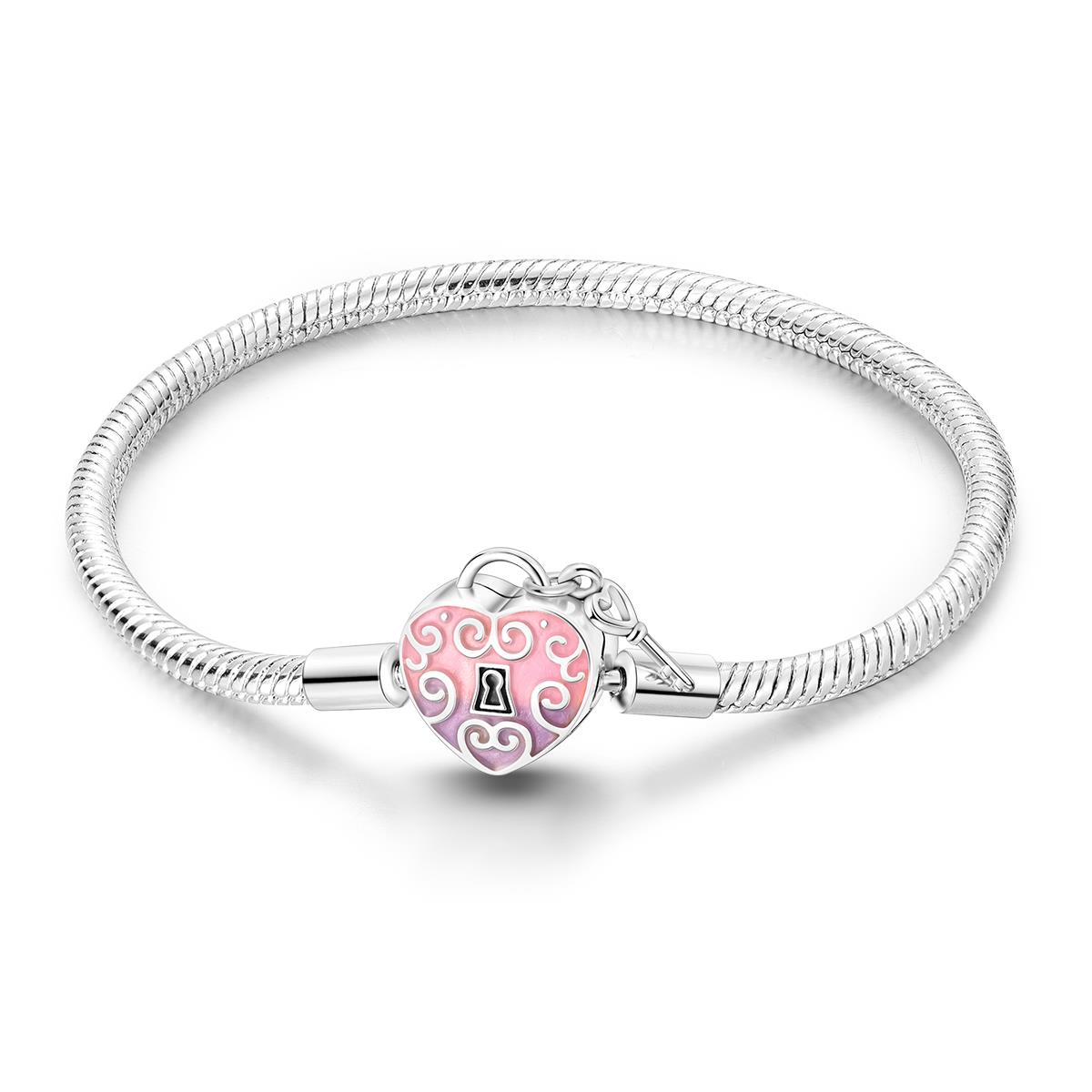 925 Silver Bracelet Fit Chamrs Beads Diy For Woman Original Clasp Snake Chain Bracelet 20cm
925 Silver Bracelet Fit Chamrs Beads Diy For Woman Original Clasp Snake Chain Bracelet 20cm