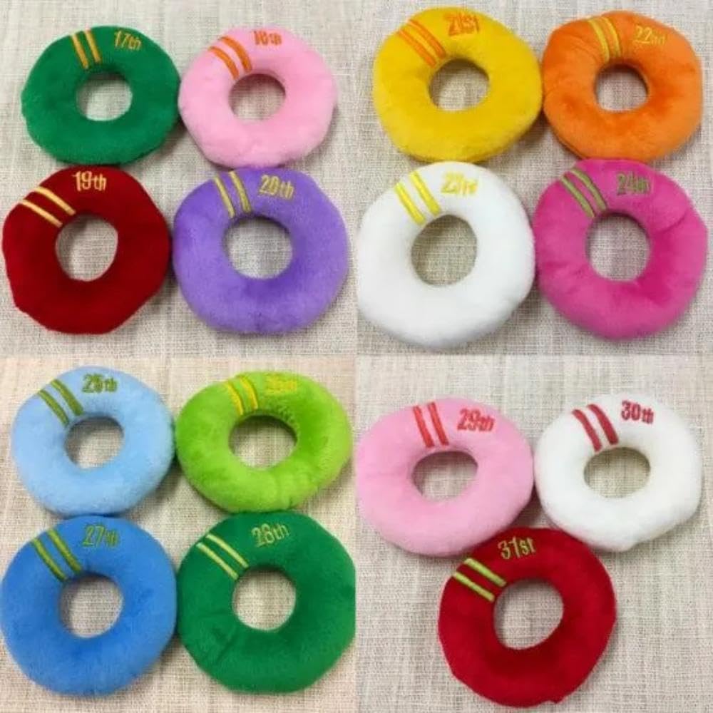 Takeoff 12-month plush toy with a date float for birthdays and anniversaries. Plush keychain with ball chain, 365 float, 22nd day.
Takeoff 12-month plush toy with a date float for birthdays and anniversaries. Plush keychain with ball chain, 365 float, 22nd day.