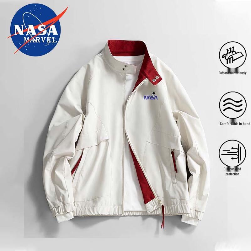 Чоловіча куртка-бомбер бейсбольна NASA MARVEL 2XL
Чоловіча куртка-бомбер бейсбольна NASA MARVEL 2XL