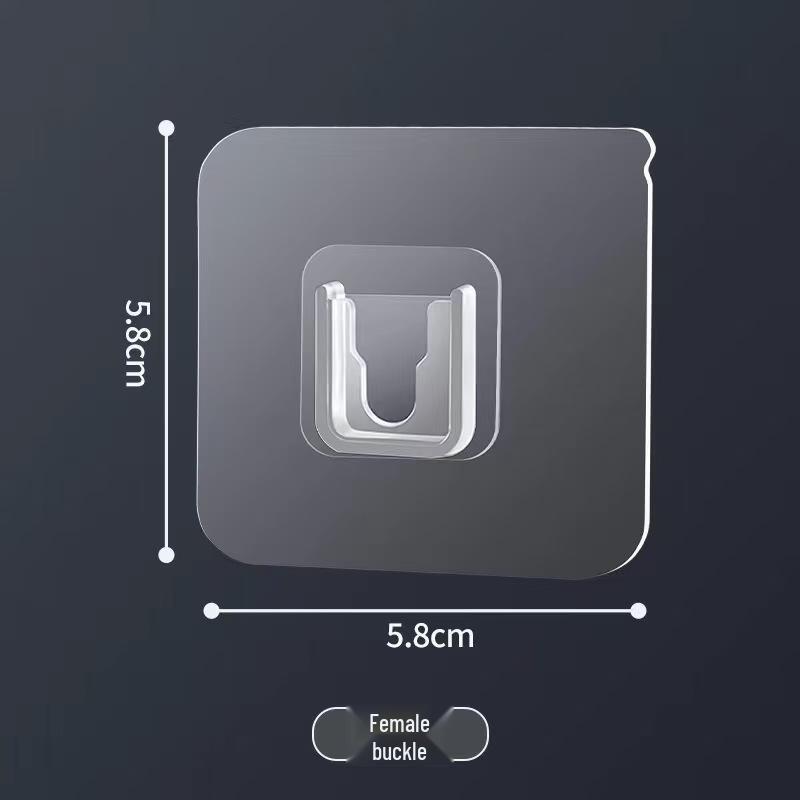 Самоклеящийся крючок-защелка Держатель для сетевого фильтра - Бесследный, настенный органайзер без пробивания отверстий для роутеров