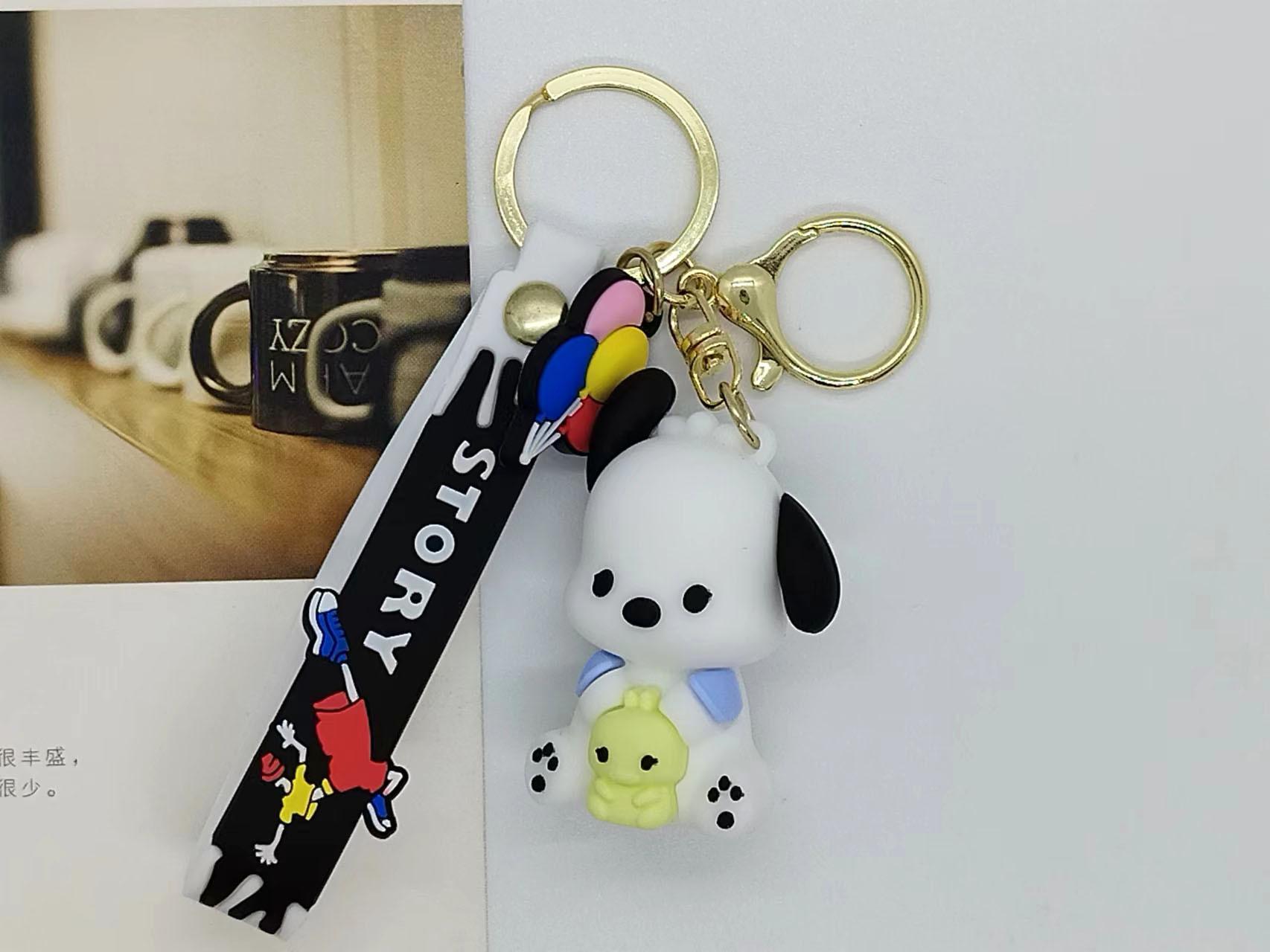 New Creative Cartoon Cinnamoroll My Melody Pudding Dog Pochacco Kuromi Doll Keychain Bag Car Keychain Accessory Gift
New Creative Cartoon Cinnamoroll My Melody Pudding Dog Pochacco Kuromi Doll Keychain Bag Car Keychain Accessory Gift