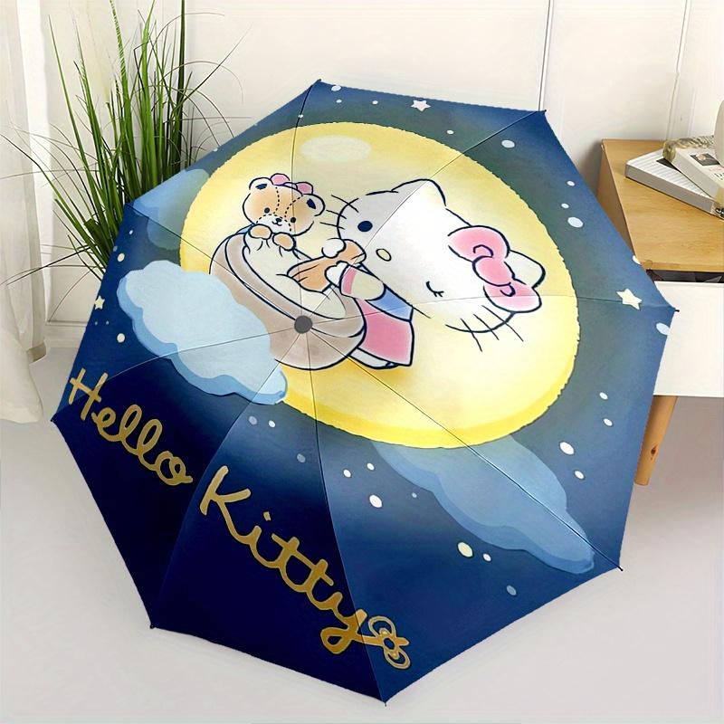 Hello Kitty,Moon Automatic Folding Umbrella-Simple 8-Rib Design, Bright Cartoon Pattern, Durable Iron Frame, Suitable For Travel, Outdoor, B
Hello Kitty,Moon Automatic Folding Umbrella-Simple 8-Rib Design, Bright Cartoon Pattern, Durable Iron Frame, Suitable For Travel, Outdoor, B
