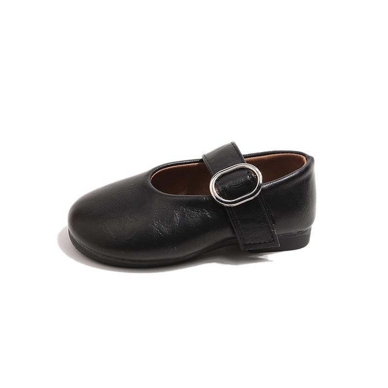 Single Shoe Retro and Versatile One-button Round-toe Girls Shoes 25 чорний
Single Shoe Retro and Versatile One-button Round-toe Girls Shoes 25 чорний