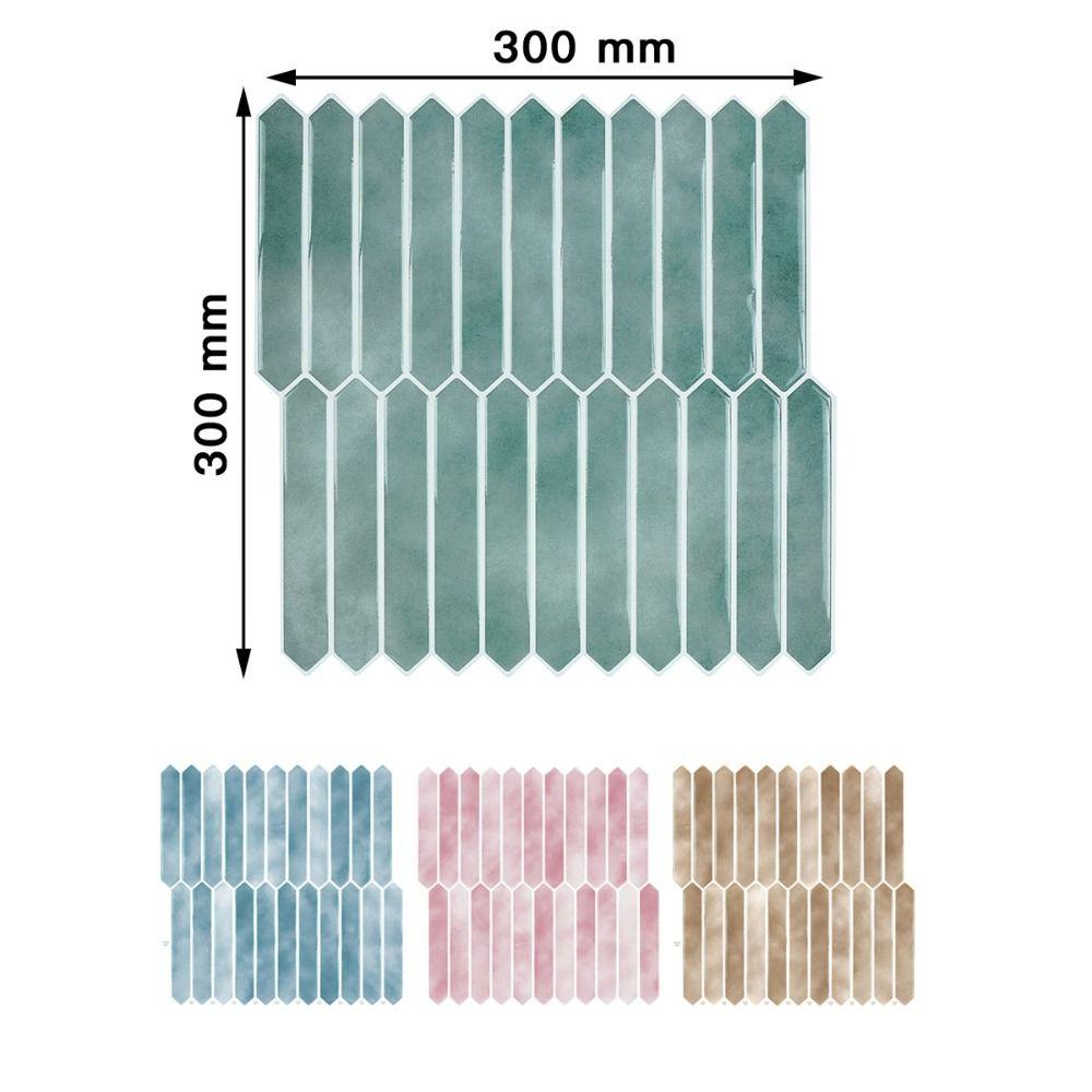 Самоклеючі шпалери 11,8 x11,8 Peel and Stick Backsplash Stick Tile для кухні та ванної кімнати зелений
Самоклеючі шпалери 11,8 x11,8 Peel and Stick Backsplash Stick Tile для кухні та ванної кімнати зелений