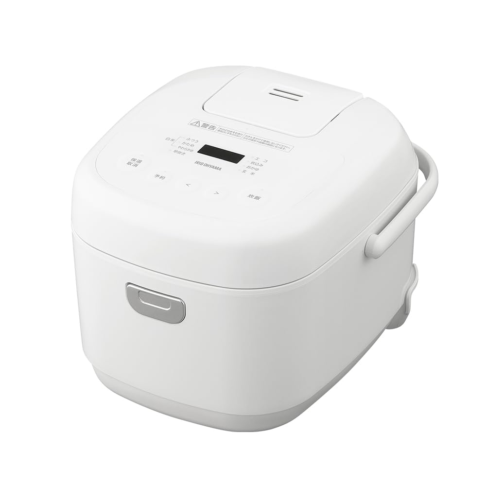 Iris Ohyama Microcomputer Rice Cooker Cups Living Alone 9 Types of Healthy Menu Equipped with Automatic Menu Cooking Different Brands Lightweight Cup білий
Iris Ohyama Microcomputer Rice Cooker Cups Living Alone 9 Types of Healthy Menu Equipped with Automatic Menu Cooking Different Brands Lightweight Cup білий