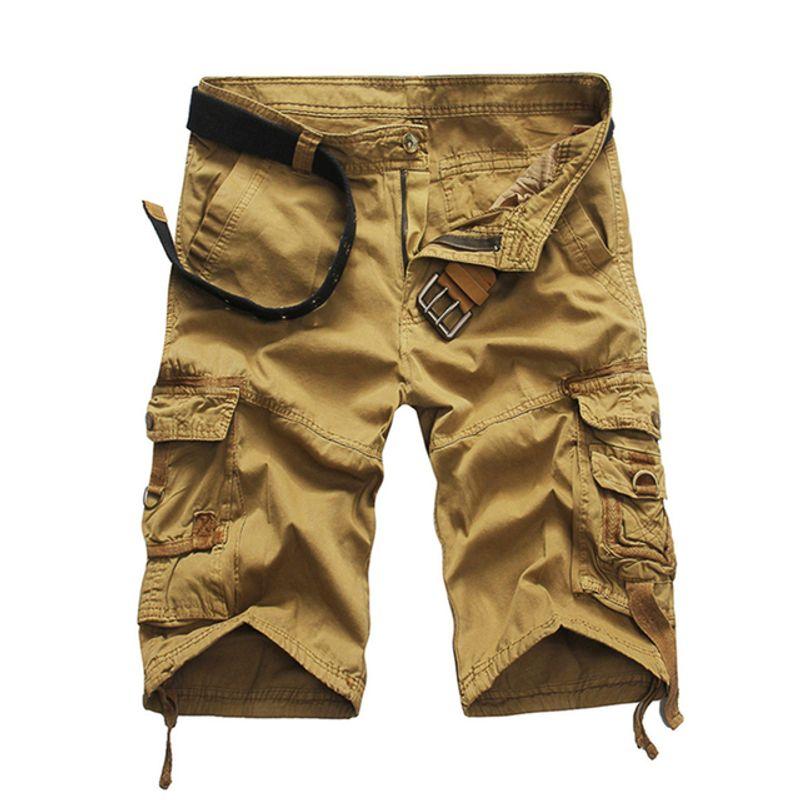 Plus Size Multi-Pocket Five Points Shorts Multi-Pocket Half Length Middle Pants Shorts Khaki 32
Plus Size Multi-Pocket Five Points Shorts Multi-Pocket Half Length Middle Pants Shorts Khaki 32