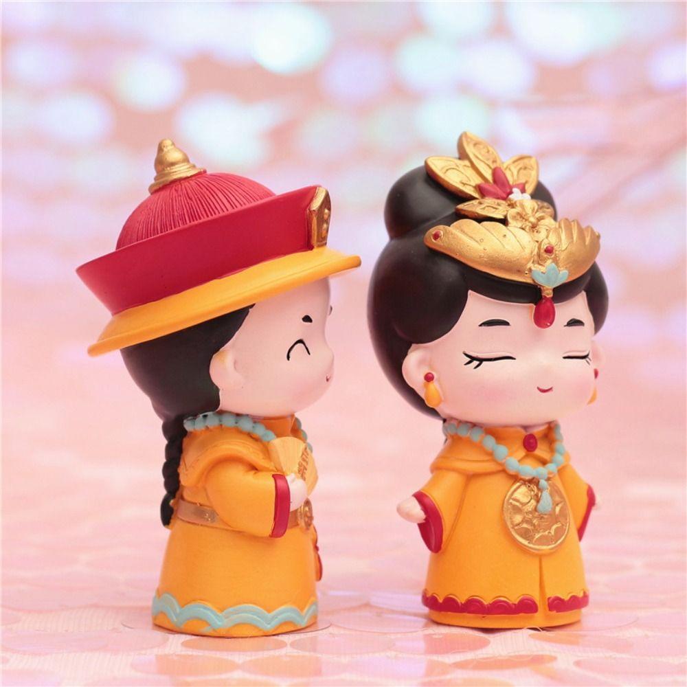Chinese Emperor Ancient Doll Emperor and Empress Chinese Style Resin Queen Ornament Kids Toys A
Chinese Emperor Ancient Doll Emperor and Empress Chinese Style Resin Queen Ornament Kids Toys A