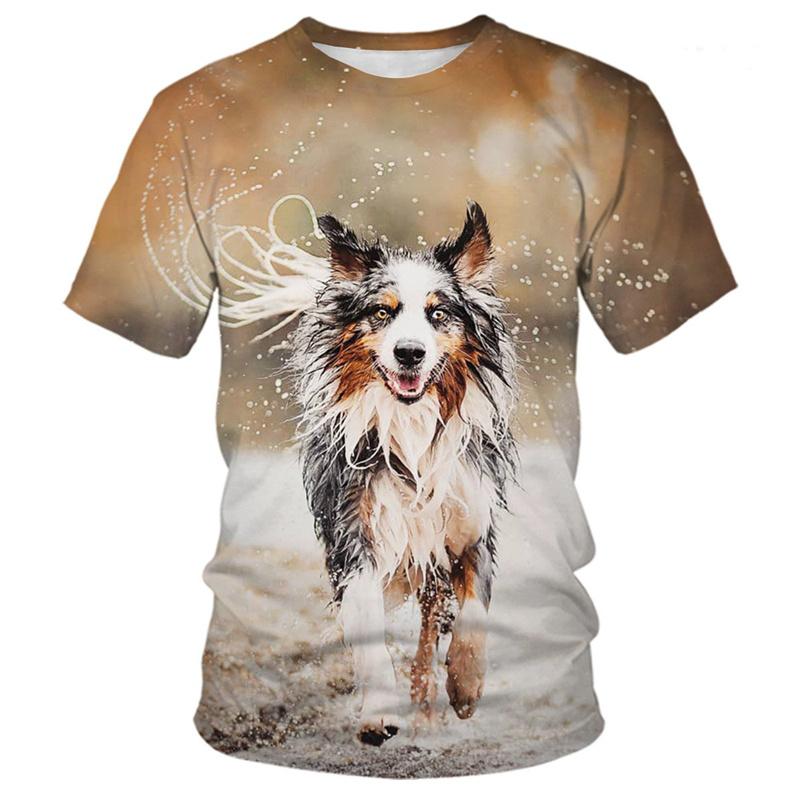 3D Printed Funny Dog Collie T Shirt For Men Cute Animal Pattern Tees Summer Loose Round Neck Tops Short Sleeves Kids T-Shirts XXS
3D Printed Funny Dog Collie T Shirt For Men Cute Animal Pattern Tees Summer Loose Round Neck Tops Short Sleeves Kids T-Shirts XXS