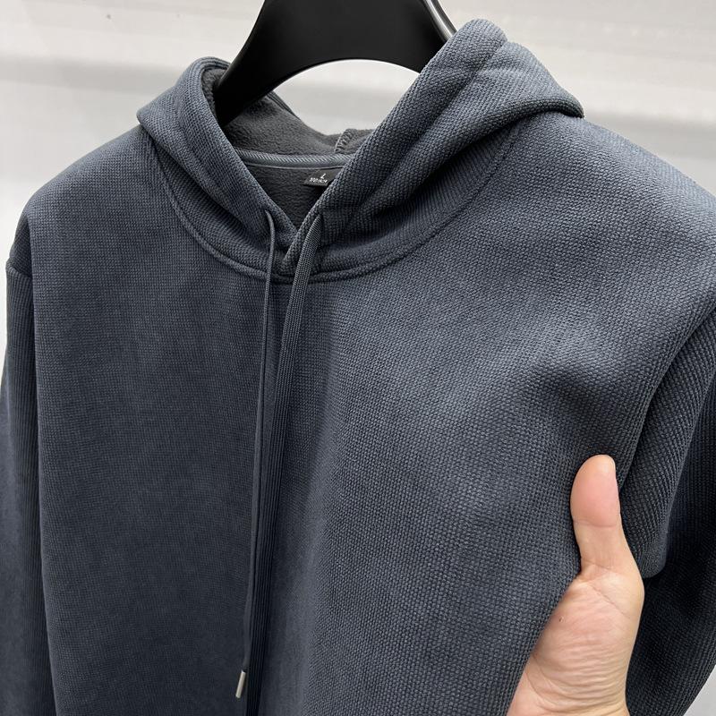 American Men s Fleece-Lined Hoodie, Thickened, Loose Fit, Warm, Casual for Autumn/Winter 2025 4XL - 180-200 lbs сірий колір
American Men s Fleece-Lined Hoodie, Thickened, Loose Fit, Warm, Casual for Autumn/Winter 2025 4XL - 180-200 lbs сірий колір