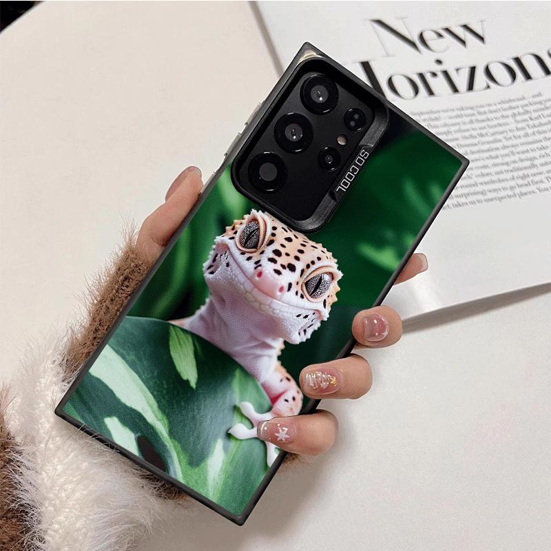 Lizards Geckos Cute Pet Shockproof Phone Case for Samsung Galaxy S26 Edge S25 Ultra S24 FE S23 Plus S21 Cover Anti Fall Fundas Samsung S20 FE
Lizards Geckos Cute Pet Shockproof Phone Case for Samsung Galaxy S26 Edge S25 Ultra S24 FE S23 Plus S21 Cover Anti Fall Fundas Samsung S20 FE