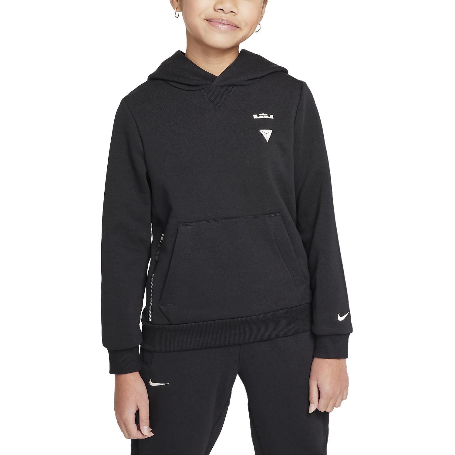 Nike Dri-Fit LeBron Standard Issue Basketball Hoodie Long Sleeve Kids hoodies Black Light-Ivory HF4264-010 XL
Nike Dri-Fit LeBron Standard Issue Basketball Hoodie Long Sleeve Kids hoodies Black Light-Ivory HF4264-010 XL
