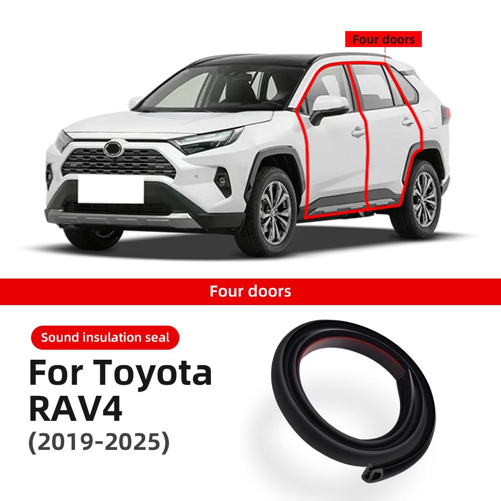 Звукоизоляционный комплект уплотнителей дверей для Toyota RAV4 - 2024 2025 Резиновая уплотнительная лента от сквозняков Комплект для снижения шума ветра Накладка front rear door
Звукоизоляционный комплект уплотнителей дверей для Toyota RAV4 - 2024 2025 Резиновая уплотнительная лента от сквозняков Комплект для снижения шума ветра Накладка front rear door