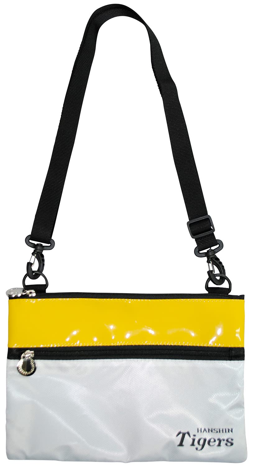 Lezax Hanshin Tigers Sacoche Bag, White x Black, HTAC-2411
Lezax Hanshin Tigers Sacoche Bag, White x Black, HTAC-2411