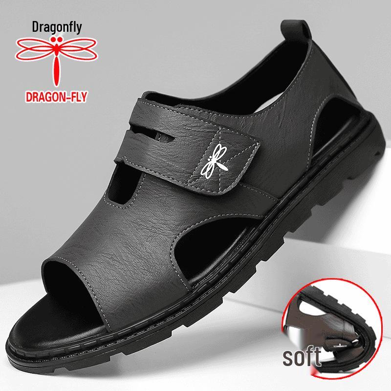 Dragonfly Men s Trendy Non-Slip Roman Leather Sandals - Casual Soft Sole for Summer Outdoor and Beach. 42
Dragonfly Men s Trendy Non-Slip Roman Leather Sandals - Casual Soft Sole for Summer Outdoor and Beach. 42