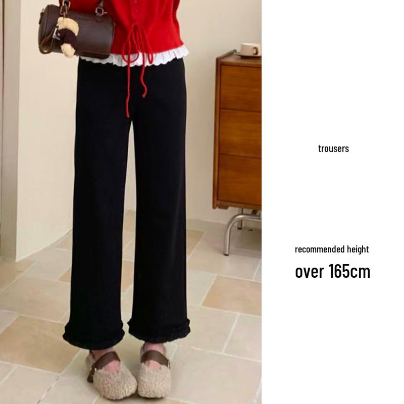2026 Spring/Summer Women s High Waist Straight Leg Petite Pants S (42.5-47.5 kg)
2026 Spring/Summer Women s High Waist Straight Leg Petite Pants S (42.5-47.5 kg)