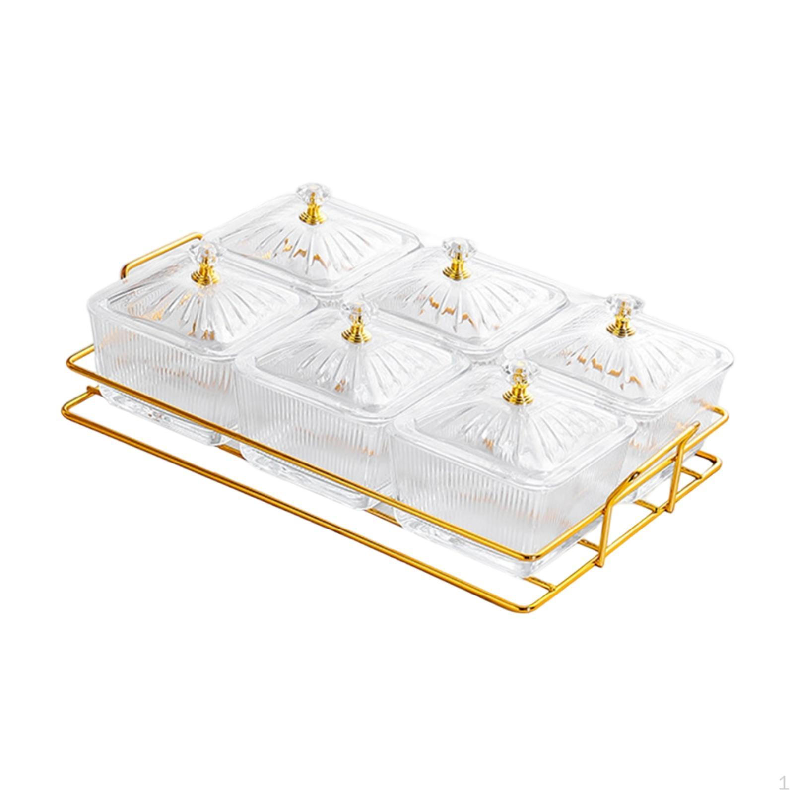 Compartmentalized Serving Bowls for Snacks, Creative Dried Fruit Tray, Food Storage Box, Candy чистий
Compartmentalized Serving Bowls for Snacks, Creative Dried Fruit Tray, Food Storage Box, Candy чистий