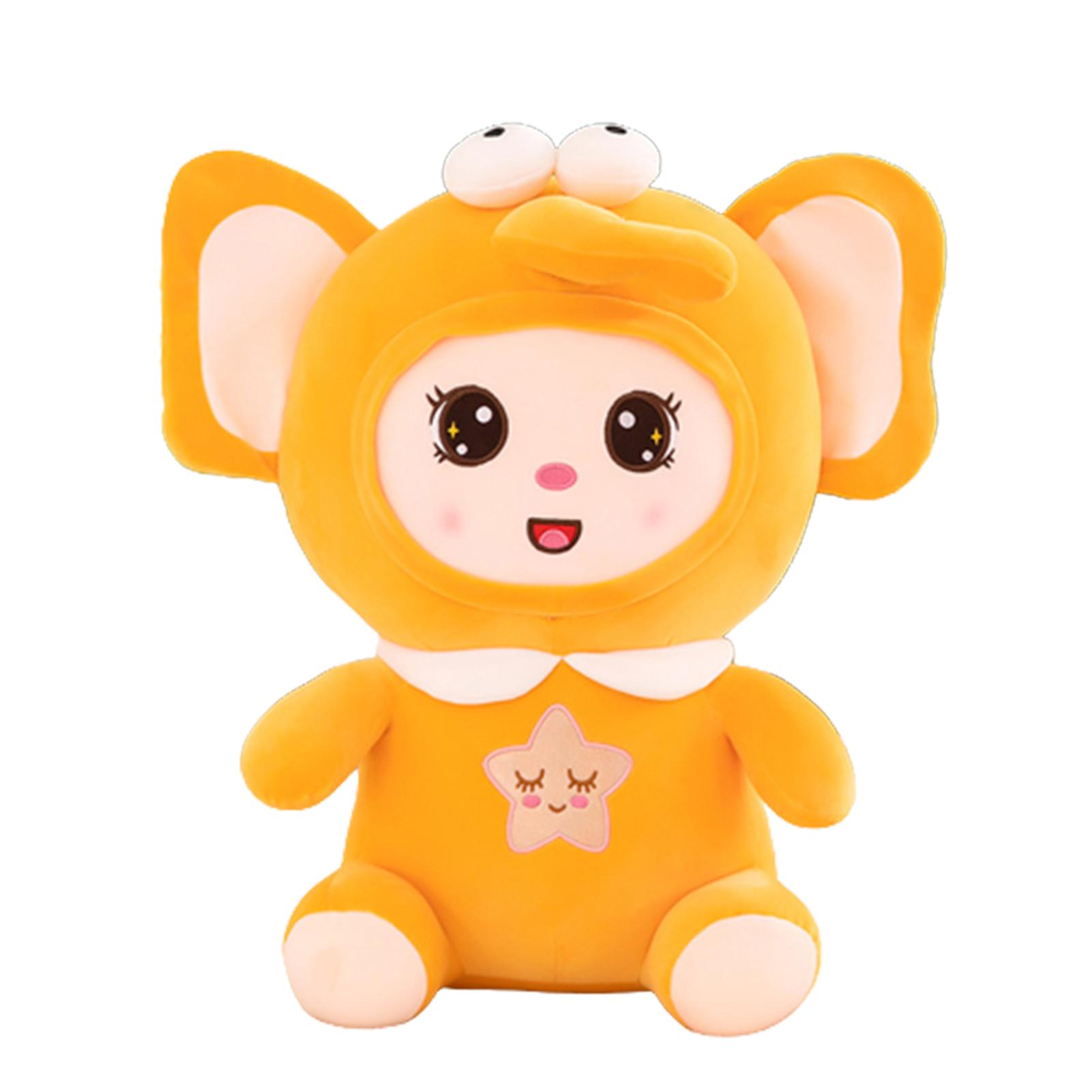 Newborn Baby Plush Stuffed Toys Cartoon Elephant Early Educational Toy 30cm жёлтый
Newborn Baby Plush Stuffed Toys Cartoon Elephant Early Educational Toy 30cm жёлтый