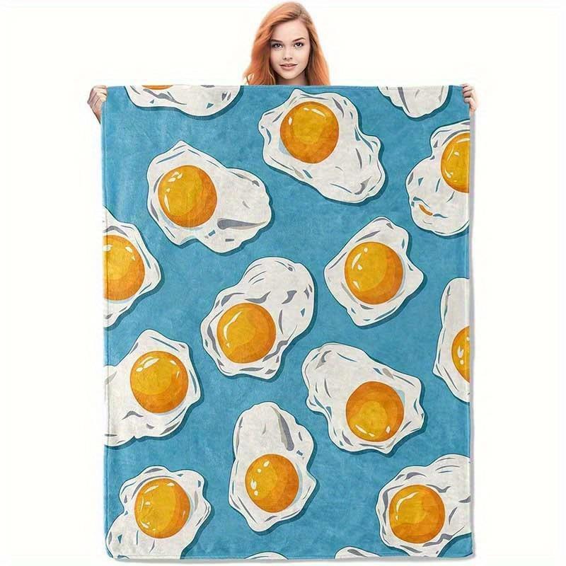 Egg yolk design pattern Flannel printed blanket suitable for all seasons suitable for living room office sofa and travel 75x100cm (30x40inch)
Egg yolk design pattern Flannel printed blanket suitable for all seasons suitable for living room office sofa and travel 75x100cm (30x40inch)