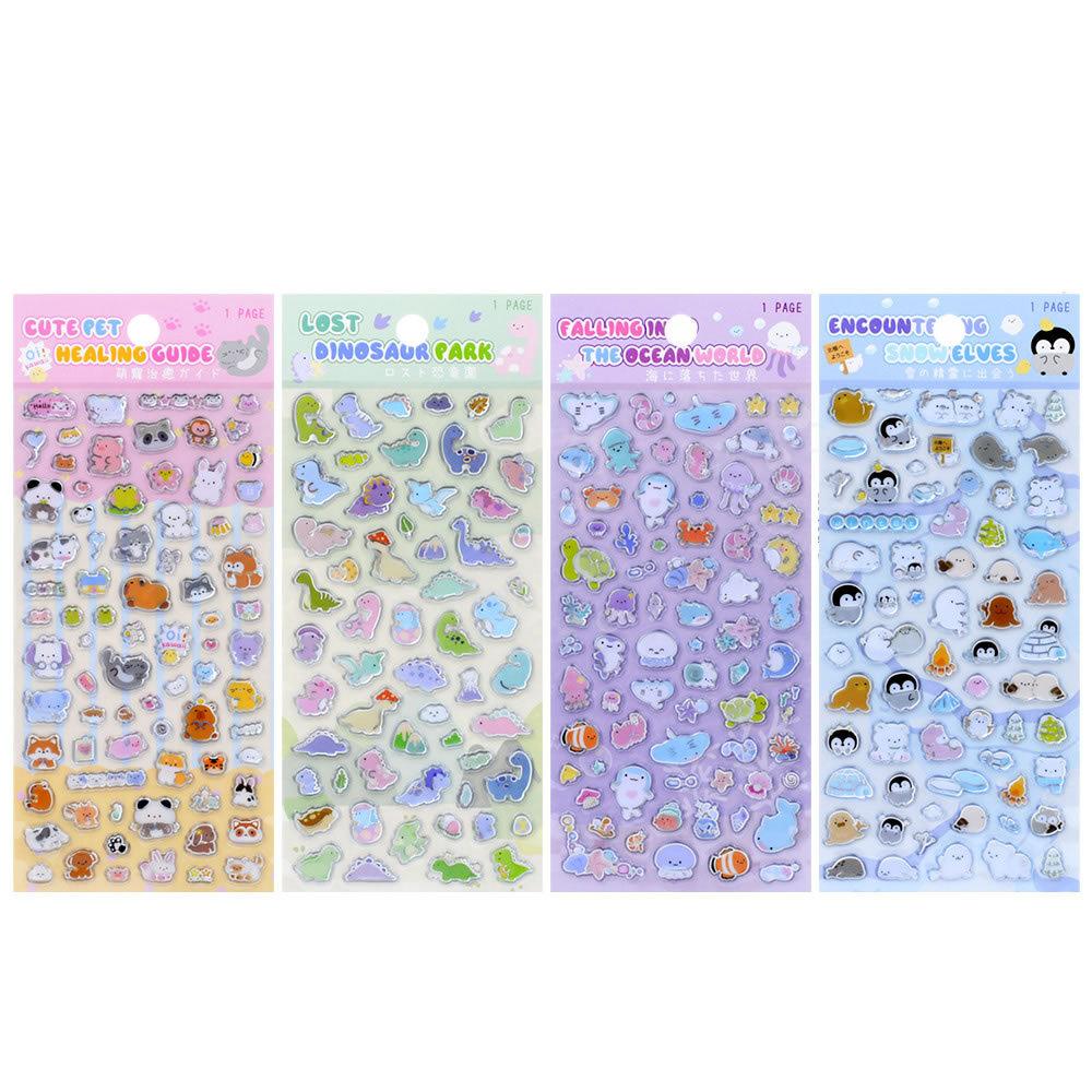 4pcs Cute Animal Stickers with Laser Diamond Edge for Scrapbooking Craft Supplies Material Kids Girls Gift
4pcs Cute Animal Stickers with Laser Diamond Edge for Scrapbooking Craft Supplies Material Kids Girls Gift