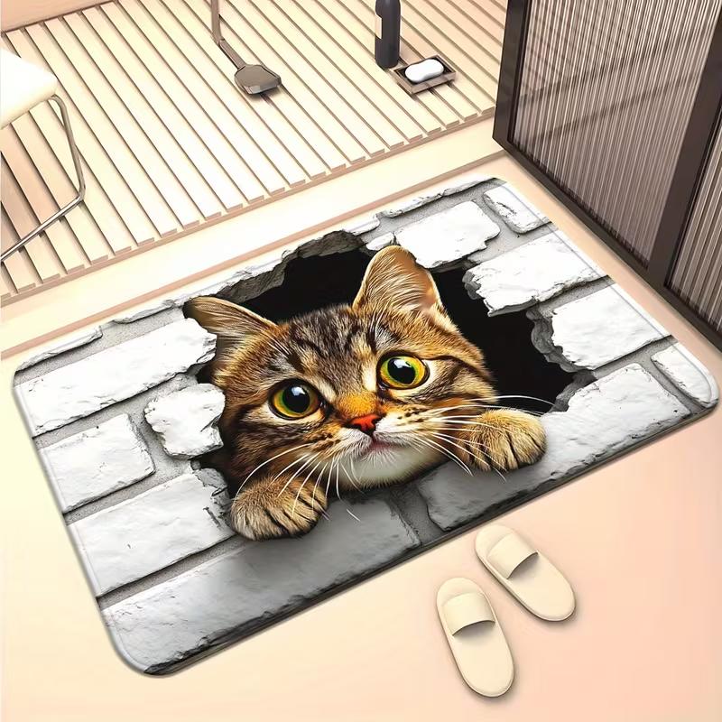 Cute Dog Doormat Puppy Peeking From Hole Design Soft Non-Slip Floor Mat Sweet Animal Home Decor Entrance Carpet for Hallway 50X80cm
Cute Dog Doormat Puppy Peeking From Hole Design Soft Non-Slip Floor Mat Sweet Animal Home Decor Entrance Carpet for Hallway 50X80cm