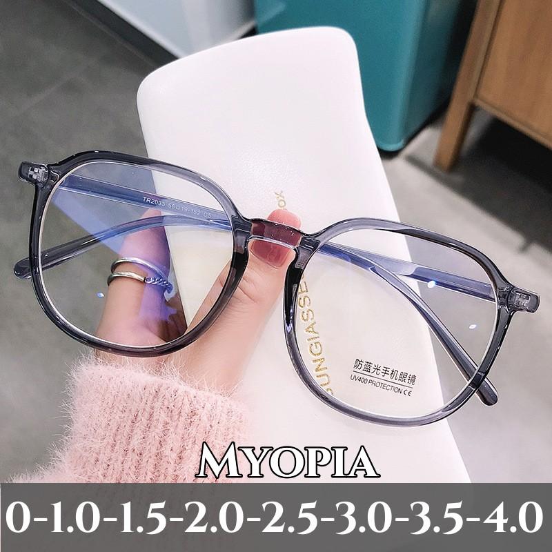 Fashion TR Anti-blue Myopia Glasses Unisex Clear Lens Square Short-sighted Eyeglasses New Trend Finished Prescription Eyewear
Fashion TR Anti-blue Myopia Glasses Unisex Clear Lens Square Short-sighted Eyeglasses New Trend Finished Prescription Eyewear