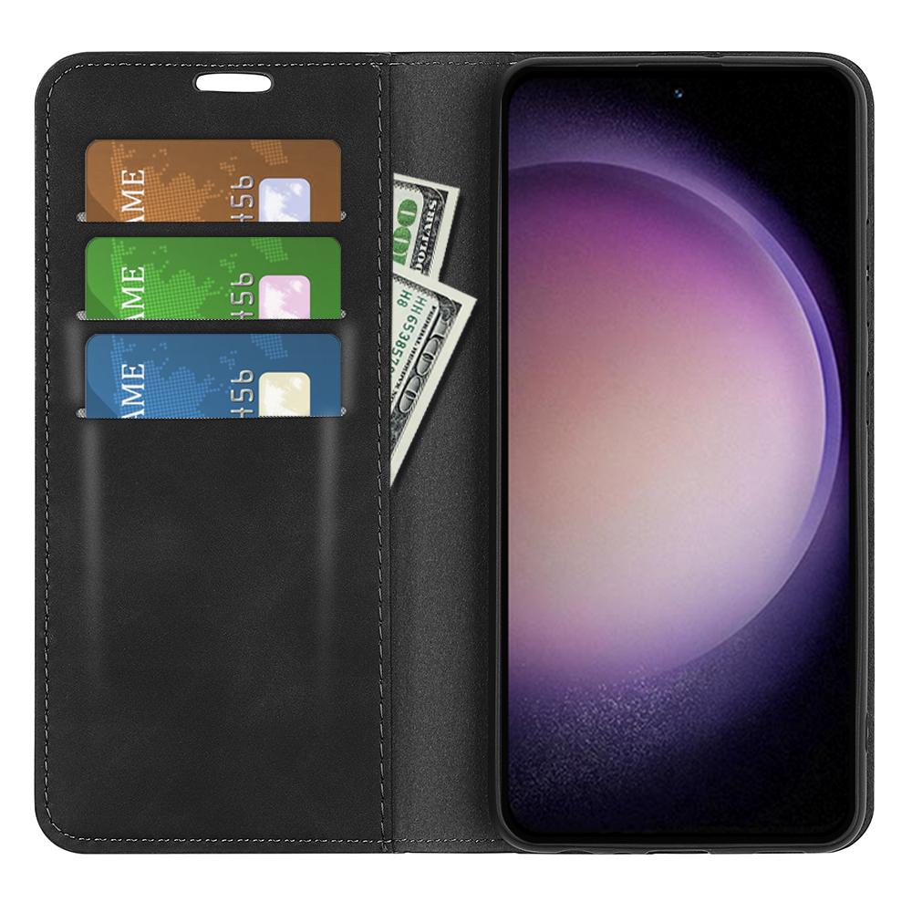 For Samsung Galaxy S23 FE PU Leather Stand Cover Skin-touch Smartphone Wallet Case Black
For Samsung Galaxy S23 FE PU Leather Stand Cover Skin-touch Smartphone Wallet Case Black