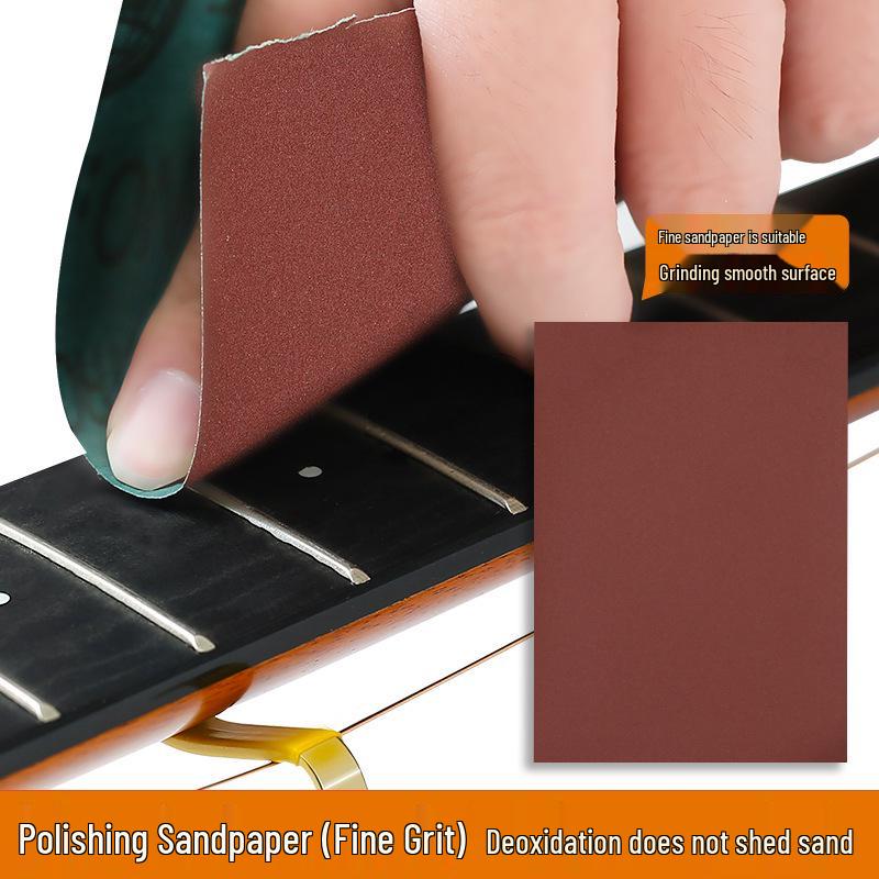 Профессиональный набор для ухода за гитарным грифом: Разделитель струн, Полировальная наждачная бумага, Инструменты для ремонта шимминга
Профессиональный набор для ухода за гитарным грифом: Разделитель струн, Полировальная наждачная бумага, Инструменты для ремонта шимминга