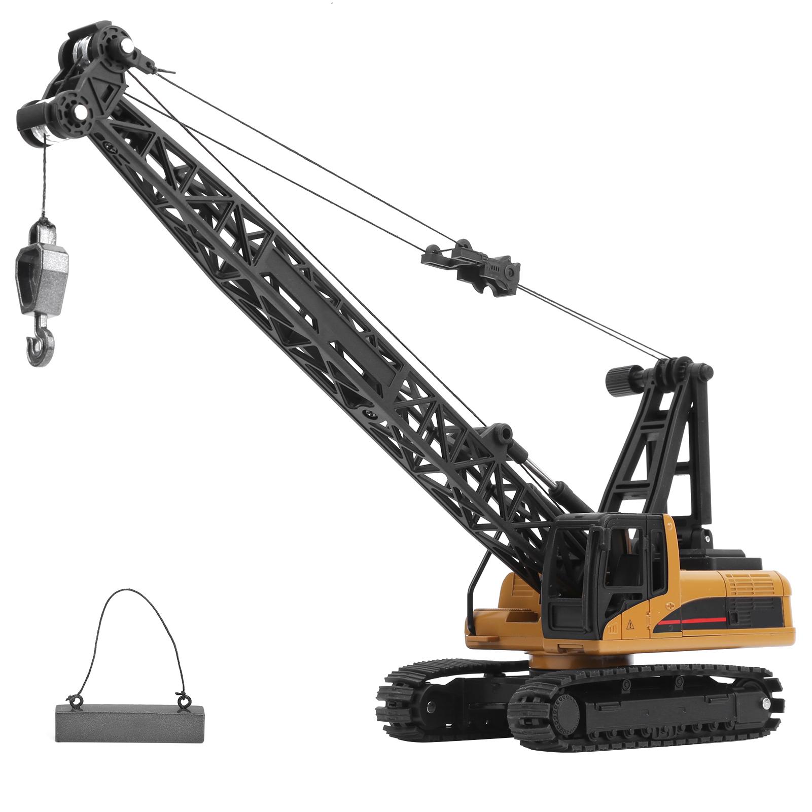 1:50 Engineering Crane Model Alloy Engineering Vehicle Static Model Toy for Children Kids
1:50 Engineering Crane Model Alloy Engineering Vehicle Static Model Toy for Children Kids