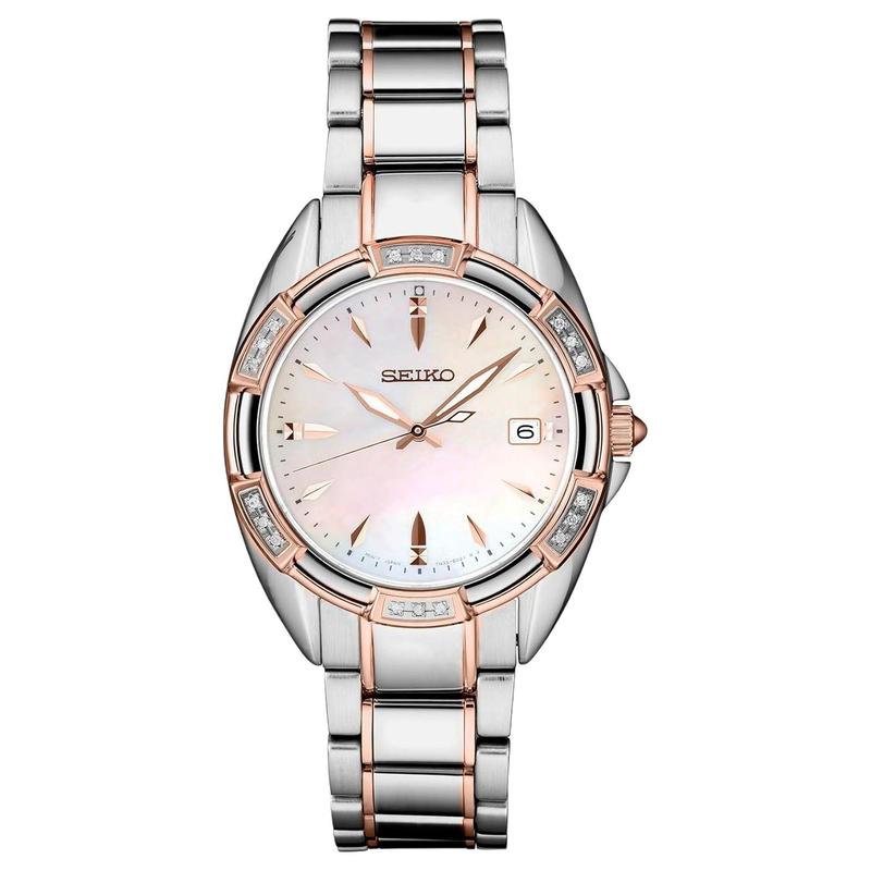 SEIKO 50 meters waterproof Quartz Steel Strap 33.3mm women s watch mother-of-pearl dial SKK878
SEIKO 50 meters waterproof Quartz Steel Strap 33.3mm women s watch mother-of-pearl dial SKK878