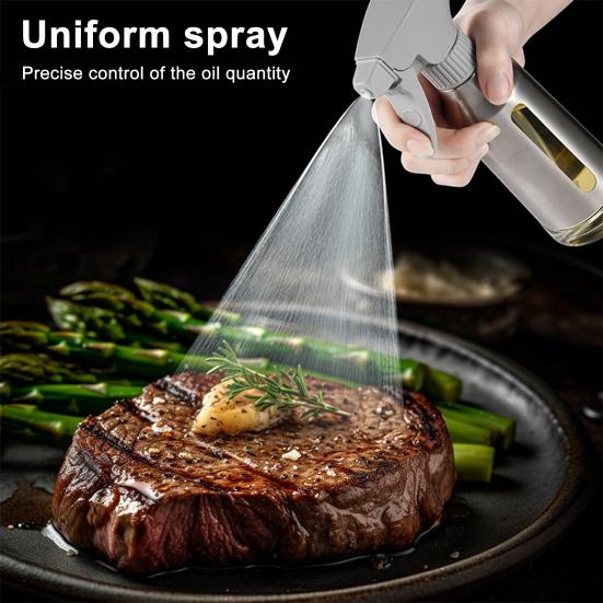 Glass Olive Oil Sprayer Mister for Cooking Easy Pour Oil Dispenser Oil Bottle Canola Oil Spritzer for Air Fryer Kitchen Gadgets U сірий
Glass Olive Oil Sprayer Mister for Cooking Easy Pour Oil Dispenser Oil Bottle Canola Oil Spritzer for Air Fryer Kitchen Gadgets U сірий