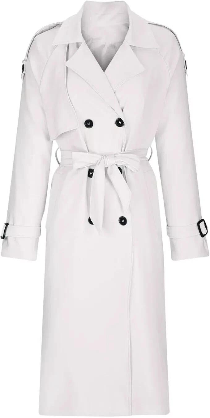 HOT New Women White Trench Coat Stylish Leather Genuine Lambskin Handmade Long Designer S білий
HOT New Women White Trench Coat Stylish Leather Genuine Lambskin Handmade Long Designer S білий