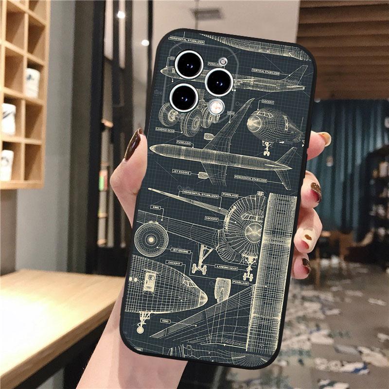 Airplane Phone Case For iPhone 17 Pro Max Air 16 15 14 13 Pro Max 15 16 Pro 15Plus Silicone Cover iphone 15Plus
Airplane Phone Case For iPhone 17 Pro Max Air 16 15 14 13 Pro Max 15 16 Pro 15Plus Silicone Cover iphone 15Plus