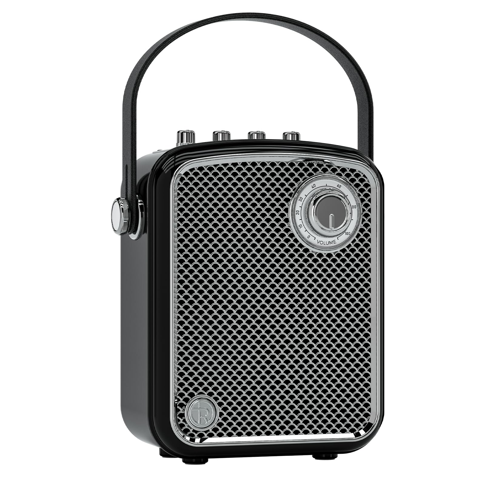 Bluetooth Speaker Portable Wireless Big Powerful Deep Bass Loud Sound Vintage Decor Cute Fashion Speakers with Subwoofer DSP Support TWS чорний
Bluetooth Speaker Portable Wireless Big Powerful Deep Bass Loud Sound Vintage Decor Cute Fashion Speakers with Subwoofer DSP Support TWS чорний